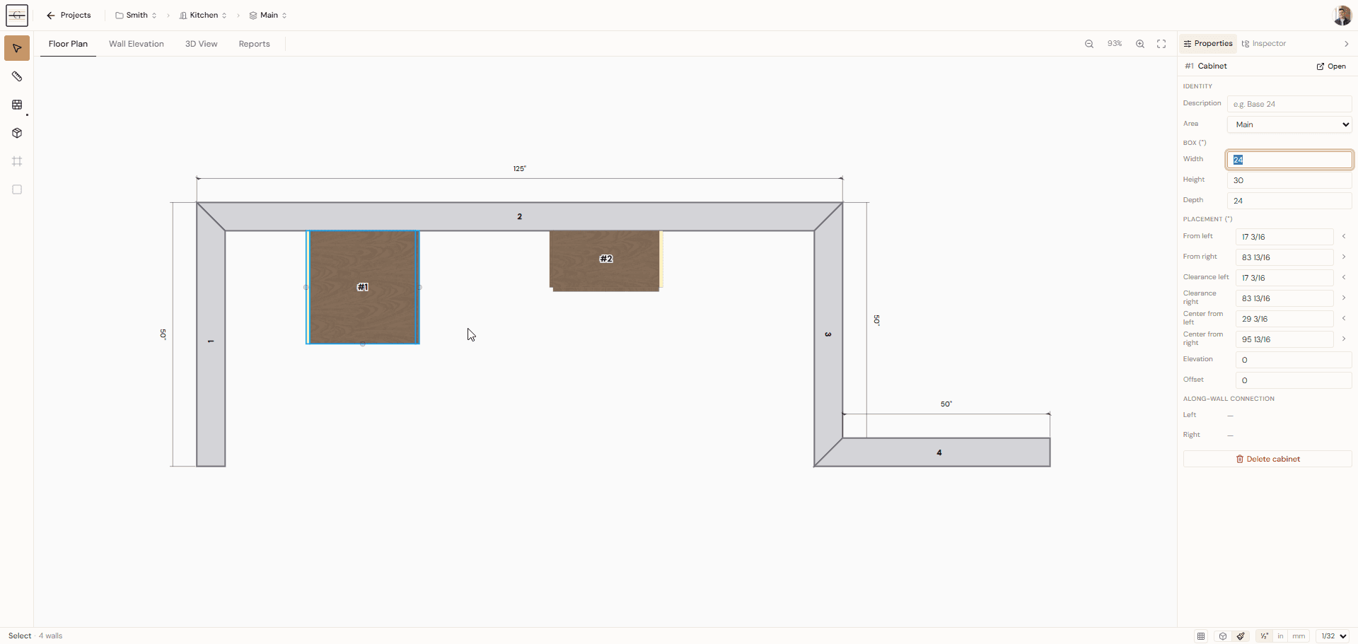 Lay out the room